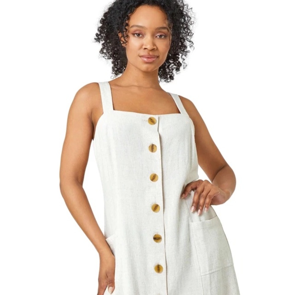 Roma White Maxi Dress